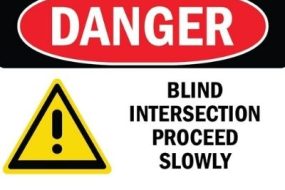 What is the Speed Limit for a Blind Intersection