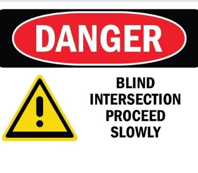 What is the Speed Limit for a Blind Intersection