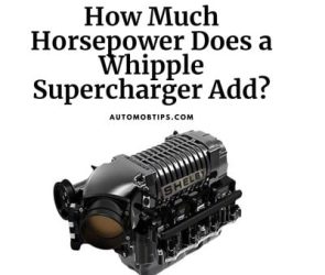 How Much Horsepower Does a Whipple Supercharger Add