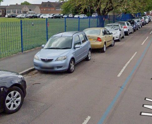 Parking the Wrong Way on a Residential Street